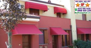 Mẫu mái vòm bạt che nắng ban công cửa sổ khu chung cư