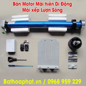 Bán Motor mái che, mái hiên, mái xếp di động giá rẻ tại Hà Nội