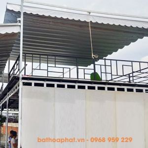 Thi công mái xếp nhà hàng chuyên nghiệp giá rẻ