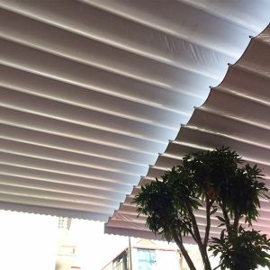 Mái xếp kéo lượn sóng HP04