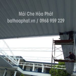 Mái bạt xếp, phụ kiện cho các quán  view ngoài trời