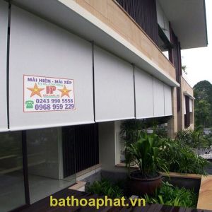 Lắp bạt che nắng mưa tự cuốn tại Cầu Giấy Giá Rẻ