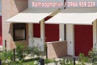 Hotline lắp mái hiên, mái xếp di động lượn sóng tại Hà Nội