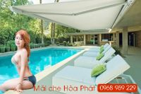 Mái che hồ bơi giúp mùa hè thêm mát mẻ