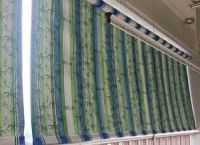 Bạt che nắng mưa tự cuốn thông minh hòa phát kéo thả nhanh chóng trong tích tắc