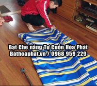 Lắp mái hiên di động tự cuốn bằng lò xo thông minh, giá rẻ