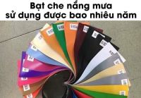 Bạt che nắng mưa dùng được bao nhiêu năm?